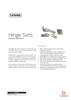 Legge Specialty Hinges Product Catalogue