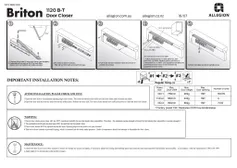 Installation Instructions Briton 1120BT